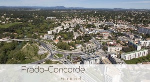 PRADO-CONCORDE VU DU CIEL